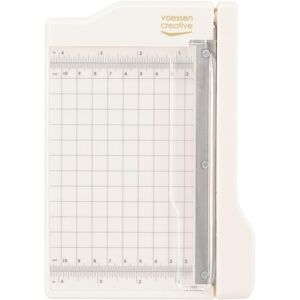 Creative Mini Papierschneider Kleine Guillotine Schneidemaschine 10 x 15 cm Messfläche Bis zu 5 Blatt Gleichzeitig Guillotine, Scrapbook, Hebelschneider Weiß Creative Mini Papierschneider Kleine Guillotine Schneidemaschine 10 x 15 cm Messfläche Bis zu 5 Blatt Gleichzeitig Guillotine, Scrapbook, Hebelschneider Weiß