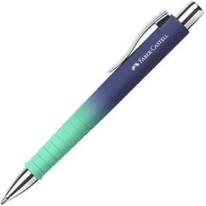 Faber-Castell 241132 Kugelschreiber Poly Ball Bluzzing Blue, 1 Stück, mit auswechselbarer XB Mine, dokumentenecht Faber-Castell 241132 Kugelschreiber Poly Ball Bluzzing Blue, 1 Stück, mit auswechselbarer XB Mine, dokumentenecht