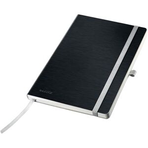 Leitz Style A5 Notizbuch Liniert, Softcover, 160 Seiten, 80 Blatt, FSC-zertifiziertes 100 g/m² Papier, Verschluss & Lesezeichen, für Büro & Home Office, Schwarz, 44871094 Leitz Style A5 Notizbuch Liniert, Softcover, 160 Seiten, 80 Blatt, FSC-zertifiziertes 100 g/m² Papier, Verschluss & Lesezeichen, für Büro & Home Office, Schwarz, 44871094