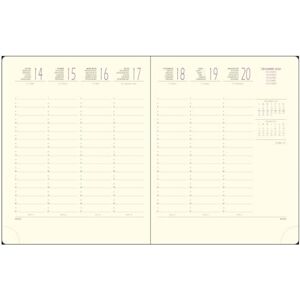 Exacompta 18842E – Wochenkalender Eurotime 18 – natürliche Scheibe – 15 x 17 cm – Januar bis Dezember 2026 Exacompta 18842E – Wochenkalender Eurotime 18 – natürliche Scheibe – 15 x 17 cm – Januar bis Dezember 2026