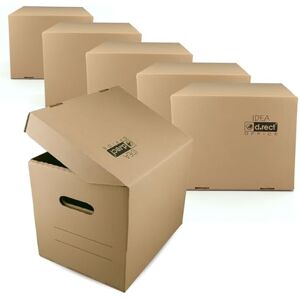 D.RECT Archivbox new IDEA A4 – 6er-Set, säurefreier Archivierungskarton, 360 g/m² Stärke, 250 x 340 x 260 mm (B x T x H) – Robuste Aufbewahrungsbox für Dokumente, Akten und Kataloge D.RECT Archivbox new IDEA A4 – 6er-Set, säurefreier Archivierungskarton, 360 g/m² Stärke, 250 x 340 x 260 mm (B x T x H) – Robuste Aufbewahrungsbox für Dokumente, Akten und Kataloge