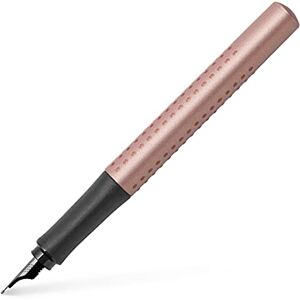Faber-Castell 140970 Füller Grip Edition, Federbreite F, rosekupfer, 1 Stück Faber-Castell 140970 Füller Grip Edition, Federbreite F, rosekupfer, 1 Stück