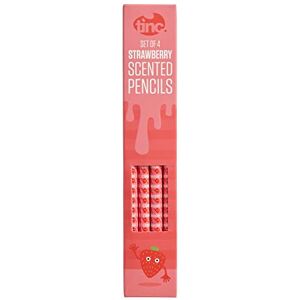 Tinc HB-Bleistifte mit Erdbeerduft, 4 Stück Tinc HB-Bleistifte mit Erdbeerduft, 4 Stück