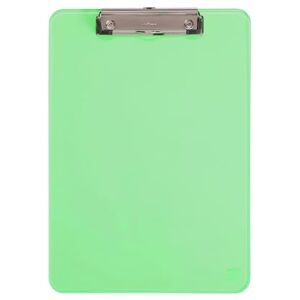 MAUL Klemmbrett A4 neon Schreibbrett aus Kunststoff im DIN A4 Format Clipboard zum Aufhängen moderner Klemmer zur Aufbewahrung von Papier für Büro, Küche und Werkstatt Grün MAUL Klemmbrett A4 neon Schreibbrett aus Kunststoff im DIN A4 Format Clipboard zum Aufhängen moderner Klemmer zur Aufbewahrung von Papier für Büro, Küche und Werkstatt Grün
