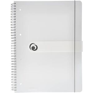 Herlitz Collegeblock easy orga to go A4, transparent, kariert, 160 Seiten, 2 Stück Herlitz Collegeblock easy orga to go A4, transparent, kariert, 160 Seiten, 2 Stück