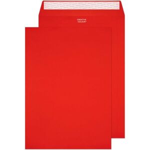 Blake Creative Colour 63406P Farbige Briefumschläge Haftklebung Pillar Box Rot C4 229 x 324 mm 120g/m² 10 Stück Blake Creative Colour 63406P Farbige Briefumschläge Haftklebung Pillar Box Rot C4 229 x 324 mm 120g/m² 10 Stück