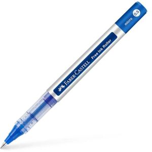 Faber-Castell 348501 – Free Ink Roller 0,5 – Blau, 12 Stück Faber-Castell 348501 – Free Ink Roller 0,5 – Blau, 12 Stück