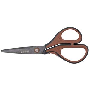 smart by Leviatan Smart 3D175T 3D-Schere für Erwachsene, Schneiderschere Stoffschere Profi, und Papier Bastelschere Kinder, Kinderschere, braun-schwarzer Kunststoff Griff, 17.5 cm lang smart by Leviatan Smart 3D175T 3D-Schere für Erwachsene, Schneiderschere Stoffschere Profi, und Papier Bastelschere Kinder, Kinderschere, braun-schwarzer Kunststoff Griff, 17.5 cm lang