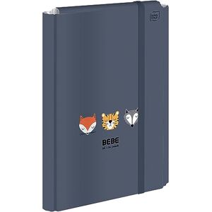 Interdruk A4 File Box for Children Rigid Folder with Elastic Strap Collector's Box with Elastic Band BB Friends Boys Interdruk A4 File Box for Children Rigid Folder with Elastic Strap Collector's Box with Elastic Band BB Friends Boys