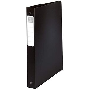 Exacompta 51391E Premium Ringbuch OPAK DIN A4 aus festem Kunststoff mit 4 Ringen 40 mm breit schwarz ideal für Schule und Büro Ringhefter Ringordner Ringbuchordner Exacompta 51391E Premium Ringbuch OPAK DIN A4 aus festem Kunststoff mit 4 Ringen 40 mm breit schwarz ideal für Schule und Büro Ringhefter Ringordner Ringbuchordner