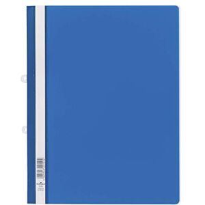 Durable Sichthefter mit Abheftschieber, überbreit, blau, 25er Packung, 258006 Durable Sichthefter mit Abheftschieber, überbreit, blau, 25er Packung, 258006