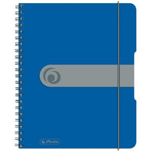 Herlitz Collegeblock easy orga to go A5, dunkelblau, kariert, 160 Seiten, 2 Stück Herlitz Collegeblock easy orga to go A5, dunkelblau, kariert, 160 Seiten, 2 Stück