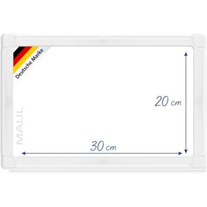 MAUL Whiteboard primo 20 x 30 cm flache Magnettafel Magnethaftend, beschriftbar und trocken abwischbar Montage in Quer- und Hochformat Weiß MAUL Whiteboard primo 20 x 30 cm flache Magnettafel Magnethaftend, beschriftbar und trocken abwischbar Montage in Quer- und Hochformat Weiß