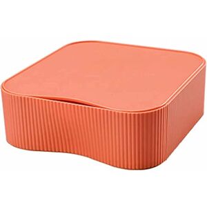 TUKA-i-AKUT [3x Stapelbar Desktop Organizer Schubladenbox Frei Kombinierbar, Schreibtisch Storage Utensilienbox, Make-up Kosmetik Schmuck Aufbewahrungsschubladen, je 23x22x8cm TKD8610-3X Orange TUKA-i-AKUT [3x Stapelbar Desktop Organizer Schubladenbox Frei Kombinierbar, Schreibtisch Storage Utensilienbox, Make-up Kosmetik Schmuck Aufbewahrungsschubladen, je 23x22x8cm TKD8610-3X Orange