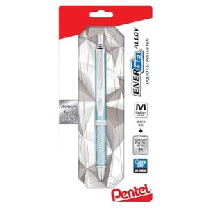 Pentel BL407LS-A EnerGel Liquid-Gel-Roller Sterling mit matt-blaue Oberfläche, Strichstärke 0.35 mm, Kugeldurchmesser 0.7 mm, schwarz, 1 Stück (1er Pack) Pentel BL407LS-A EnerGel Liquid-Gel-Roller Sterling mit matt-blaue Oberfläche, Strichstärke 0.35 mm, Kugeldurchmesser 0.7 mm, schwarz, 1 Stück (1er Pack)