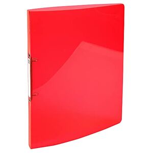 Exacompta 54675E Ringbuch Iderama aus flexiblem Kunststoff für DIN A4, 2-O Ring Mechanik Rücken 20 mm rot ideal für Schule und Universität Ringhefter Hefter Mappe Exacompta 54675E Ringbuch Iderama aus flexiblem Kunststoff für DIN A4, 2-O Ring Mechanik Rücken 20 mm rot ideal für Schule und Universität Ringhefter Hefter Mappe