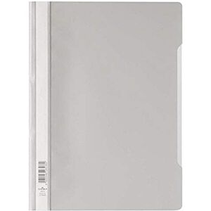 Durable Sichthefter (A4 Standard, PP) 25er Packung grau, 252310 Durable Sichthefter (A4 Standard, PP) 25er Packung grau, 252310