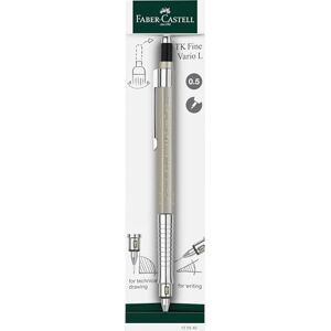 Faber-Castell 135540 Druckbleistift TK-Fine Vario L 0.5 mm, Champagne Gold, Minenbleistift mit Soft/Hart-Mechanik Faber-Castell 135540 Druckbleistift TK-Fine Vario L 0.5 mm, Champagne Gold, Minenbleistift mit Soft/Hart-Mechanik