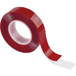 EMOS Acrylat-Klebeband 3 m, Montage Klebeband 18mm breit, doppelseitig, transparent, Verbindungsband mit hoher Klebekraft, dauerhafte Verbindung ohne Träger, Dicke 1 mm EMOS Acrylat-Klebeband 3 m, Montage Klebeband 18mm breit, doppelseitig, transparent, Verbindungsband mit hoher Klebekraft, dauerhafte Verbindung ohne Träger, Dicke 1 mm