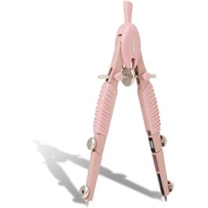 Aristo AR55817 Topline Mat Series Schnellverstellzirkel (Kreise bis 370 mm Durchmesser, Ersatzminen, Schenkel aus Zinkdruckguss) rose Aristo AR55817 Topline Mat Series Schnellverstellzirkel (Kreise bis 370 mm Durchmesser, Ersatzminen, Schenkel aus Zinkdruckguss) rose