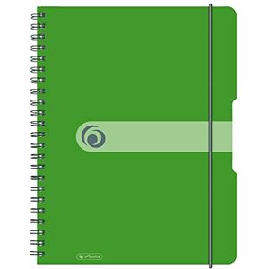 Herlitz Collegeblock easy orga to go A4, hellgrün, kariert, 160 Seiten, 2 Stück Herlitz Collegeblock easy orga to go A4, hellgrün, kariert, 160 Seiten, 2 Stück