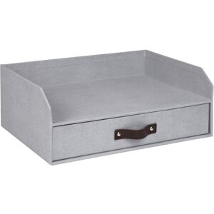 BIGSO BOX OF SWEDEN BIGSO Walter Briefablage mit integrierter Schublade – praktische Ablagefläche für Briefe, Dokumente usw. – Ordnungssystem aus Faserplatte mit Papier in Leinenoptik – hellgrau BIGSO BOX OF SWEDEN BIGSO Walter Briefablage mit integrierter Schublade – praktische Ablagefläche für Briefe, Dokumente usw. – Ordnungssystem aus Faserplatte mit Papier in Leinenoptik – hellgrau