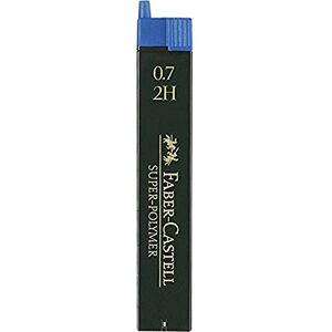 Faber-Castell Faber Castell Feinminen 2H, 0.7 mm, 12 SUPER-POLYMER Minen im Set Faber-Castell Faber Castell Feinminen 2H, 0.7 mm, 12 SUPER-POLYMER Minen im Set