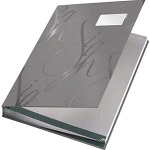 Leitz 57450085 Unterschriftsmappe Design, 18 Fächer, grau Leitz 57450085 Unterschriftsmappe Design, 18 Fächer, grau
