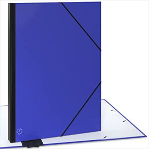 ACROPAQ Sammelmappe A2 Zeichenmappe 52 x 72 cm, mit Gummizugverschluß, mit erweiterbarem Rücken für mehr Platz Blau ACROPAQ Sammelmappe A2 Zeichenmappe 52 x 72 cm, mit Gummizugverschluß, mit erweiterbarem Rücken für mehr Platz Blau