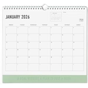 Letts of London Letts Taschenkalender Conscious Wall Calendar Sage 2026 Letts of London Letts Taschenkalender Conscious Wall Calendar Sage 2026