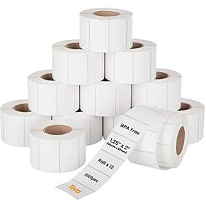 Tera Versandetiketten 30 x 50 mm, 12.000 Labels, BPA-Frei, Selbstklebend, Adressetiketten mit Gratis-Etiketten für Zerbrechliche Waren Tera Versandetiketten 30 x 50 mm, 12.000 Labels, BPA-Frei, Selbstklebend, Adressetiketten mit Gratis-Etiketten für Zerbrechliche Waren