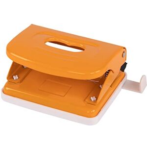 Idena 11542 Locher aus Metall, Anschlagschiene mit Formatanzeige, orange, für 20 Blatt, 1 Stück Idena 11542 Locher aus Metall, Anschlagschiene mit Formatanzeige, orange, für 20 Blatt, 1 Stück