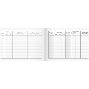 BRUNNEN 1010141 Fahrtenbuch (A6 quer, Kartoneinband, 40 Blatt, 3 Farben) sortiert BRUNNEN 1010141 Fahrtenbuch (A6 quer, Kartoneinband, 40 Blatt, 3 Farben) sortiert