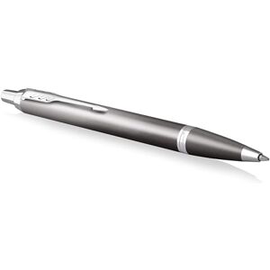Parker IM Writing Rituals Kugelschreibergraues Gehäuse mit FarbverlaufChrom-Zierteilemittlere Spitzeblaue TinteGeschenkbox Parker IM Writing Rituals Kugelschreibergraues Gehäuse mit FarbverlaufChrom-Zierteilemittlere Spitzeblaue TinteGeschenkbox