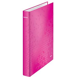 Leitz Ringbuch A4 2R, 25Cm, Pink Metallic Leitz Ringbuch A4 2R, 25Cm, Pink Metallic
