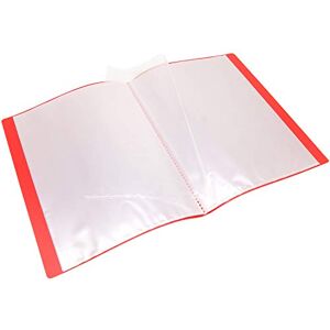 Waytex 931422 Dokumentenmappe, A4, 80 Fotos, 40 Hüllen, Polypropylen, Rot Waytex 931422 Dokumentenmappe, A4, 80 Fotos, 40 Hüllen, Polypropylen, Rot