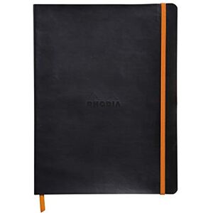 Rhodia 117502C Notizheft (mit weichem Umschlag, liniert, 80 Blatt, 19 x 25 cm) schwarz Rhodia 117502C Notizheft (mit weichem Umschlag, liniert, 80 Blatt, 19 x 25 cm) schwarz