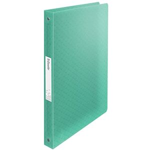 Esselte Ringordner, 140 Blatt Kapazität, 25 mm Rückenbreite, A4-Ordner mit 4 Ringen, Soft Cover, für Zuhause/Büro, zur Schreibtischorganisation, Colour'Breeze Serie, Grün, 626248 Esselte Ringordner, 140 Blatt Kapazität, 25 mm Rückenbreite, A4-Ordner mit 4 Ringen, Soft Cover, für Zuhause/Büro, zur Schreibtischorganisation, Colour'Breeze Serie, Grün, 626248