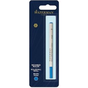 Waterman Ersatzmine für Tintenroller feine Spitze Blaue Tinte 1 Stück Waterman Ersatzmine für Tintenroller feine Spitze Blaue Tinte 1 Stück
