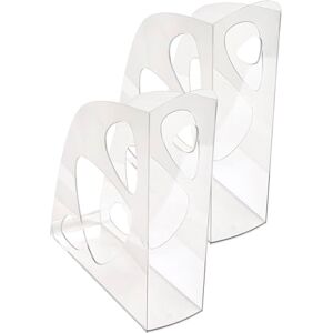 Exacompta 18123NSD 2er Pack Stehsammler MAG-CUBE für DIN A4+ aus Kunststoff 266 x 82 x 305 mm Glasklar ideal für die Ablage Ihre Dokumente Zeitschriftensammler Ringordner transparent Exacompta 18123NSD 2er Pack Stehsammler MAG-CUBE für DIN A4+ aus Kunststoff 266 x 82 x 305 mm Glasklar ideal für die Ablage Ihre Dokumente Zeitschriftensammler Ringordner transparent