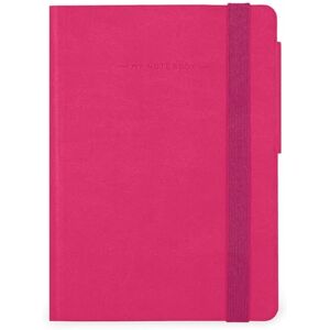 LEGAMI My Notebook, 6 mm liniertes Notizbuch, Raspberry, Small, FSC-zertifiziertes Papier, 192 Seiten, Softcover, elastischer Verschluss, 9.5 x 13.5 cm LEGAMI My Notebook, 6 mm liniertes Notizbuch, Raspberry, Small, FSC-zertifiziertes Papier, 192 Seiten, Softcover, elastischer Verschluss, 9.5 x 13.5 cm