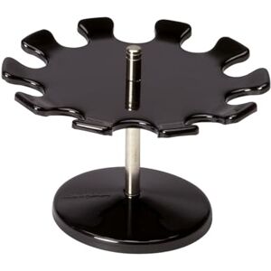 MAUL Stempelträger 14x10x14 cm Eleganter Stempelhalter in runder Ausführung Platzsparender Büro Organizer für bis zu 10 Stempel Ideal für Datumstempel und Firmenstempel Schwarz MAUL Stempelträger 14x10x14 cm Eleganter Stempelhalter in runder Ausführung Platzsparender Büro Organizer für bis zu 10 Stempel Ideal für Datumstempel und Firmenstempel Schwarz