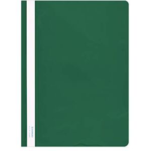 DONAU 1705001PL-06 Plastik Schnellhefter A4 Grün, Sichthefter Kunststoff Strapazierfähigem PVC Hart Glasklares Deckblatt, für Büro und Schule, Fassungsvermögen ca. 200 Blatt 10er Pack DONAU 1705001PL-06 Plastik Schnellhefter A4 Grün, Sichthefter Kunststoff Strapazierfähigem PVC Hart Glasklares Deckblatt, für Büro und Schule, Fassungsvermögen ca. 200 Blatt 10er Pack