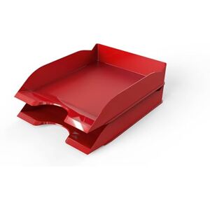 Durable Briefablageschale BASIC A4, rot, Abflagefächer stapelbar, 6 Stück, 1701674080 Durable Briefablageschale BASIC A4, rot, Abflagefächer stapelbar, 6 Stück, 1701674080