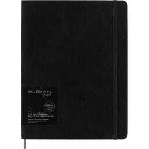 Moleskine Smart Notebook, Smart Writing System, Digitales Smart-Notizbuch mit Weichem Einband, Blanko-Seiten und Praktischem Gummizugverschluss, XL- Format 19 x 25, Farbe: Schwarz Moleskine Smart Notebook, Smart Writing System, Digitales Smart-Notizbuch mit Weichem Einband, Blanko-Seiten und Praktischem Gummizugverschluss, XL- Format 19 x 25, Farbe: Schwarz