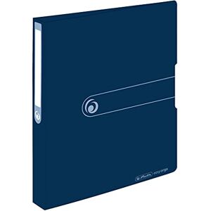 Herlitz 11282605 Recycling-Ringbuch A4, 2-Ring-Kombi-Mechanik, 3,8 cm Rückenfüllhöhe 25 mm, dunkelblau Herlitz 11282605 Recycling-Ringbuch A4, 2-Ring-Kombi-Mechanik, 3,8 cm Rückenfüllhöhe 25 mm, dunkelblau