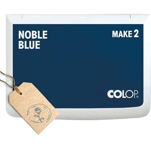 COLOP MAKE 2 Stempelkissen Blau 110 x 70 mm wasserbasiertes, schnelltrocknendes Stempelkissen für Holzstempel & Kreativstempel DIY & Büro COLOP MAKE 2 Stempelkissen Blau 110 x 70 mm wasserbasiertes, schnelltrocknendes Stempelkissen für Holzstempel & Kreativstempel DIY & Büro