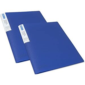Rapesco 1673 Sichtbuch mit Antibakteriellem Schutz, 20 Hüllen, A4, Blau, 2er Pack Rapesco 1673 Sichtbuch mit Antibakteriellem Schutz, 20 Hüllen, A4, Blau, 2er Pack