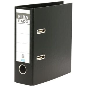 Elba Ordner A5, Kunststoff, rado plast, hoch 7,5 cm breit, schwarz Elba Ordner A5, Kunststoff, rado plast, hoch 7,5 cm breit, schwarz