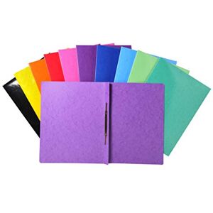 Exacompta 380800B Schnellhefter (Iderama, beschichteter Premium-Manila-Karton, wasserabweisend, 355g, A4+, 24 x 32 cm) 25 Stück zufällige farben (farbig sortiert, 25 Stück) Exacompta 380800B Schnellhefter (Iderama, beschichteter Premium-Manila-Karton, wasserabweisend, 355g, A4+, 24 x 32 cm) 25 Stück zufällige farben (farbig sortiert, 25 Stück)